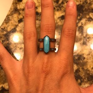 Kendra Scott Ice blue ring!